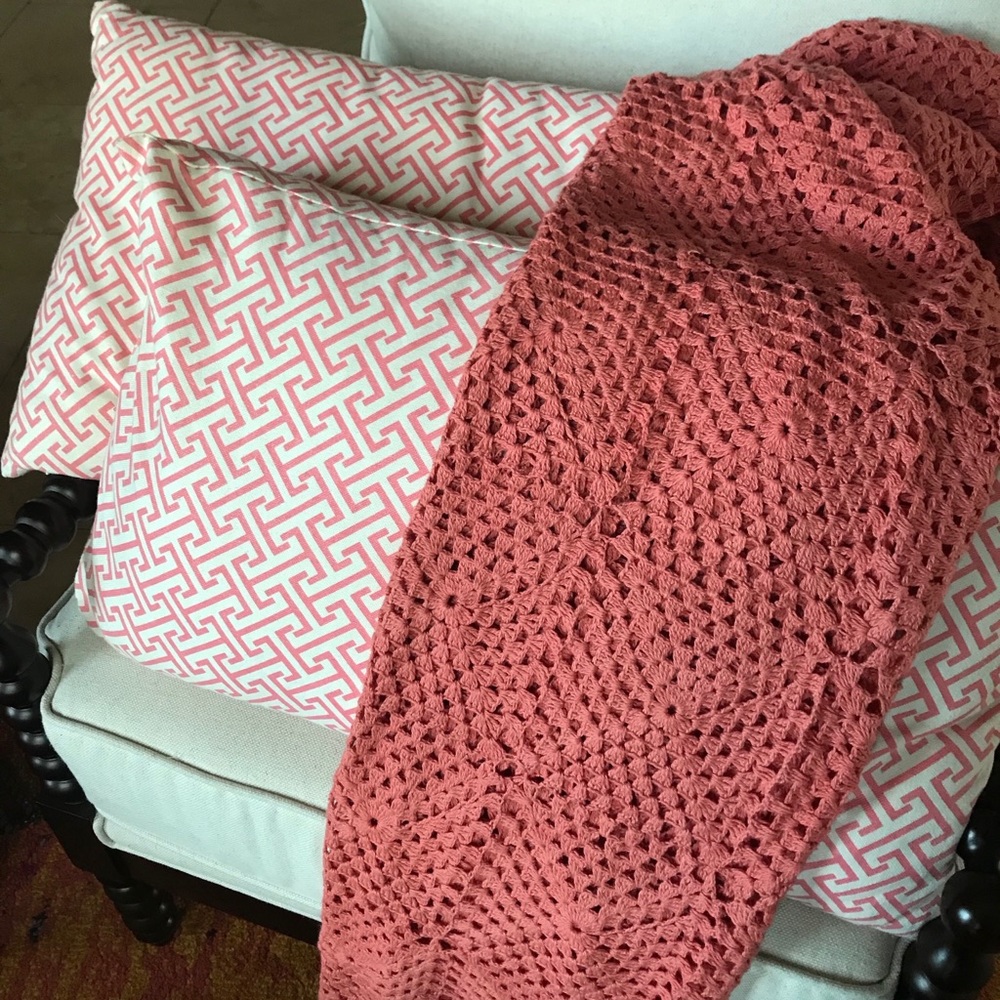 Caitlyn Wilson pillows and Urban throw